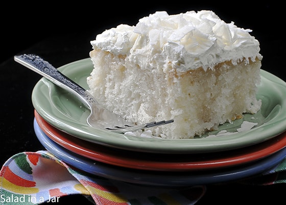Coconut Cake With Cake Mix And Pudding